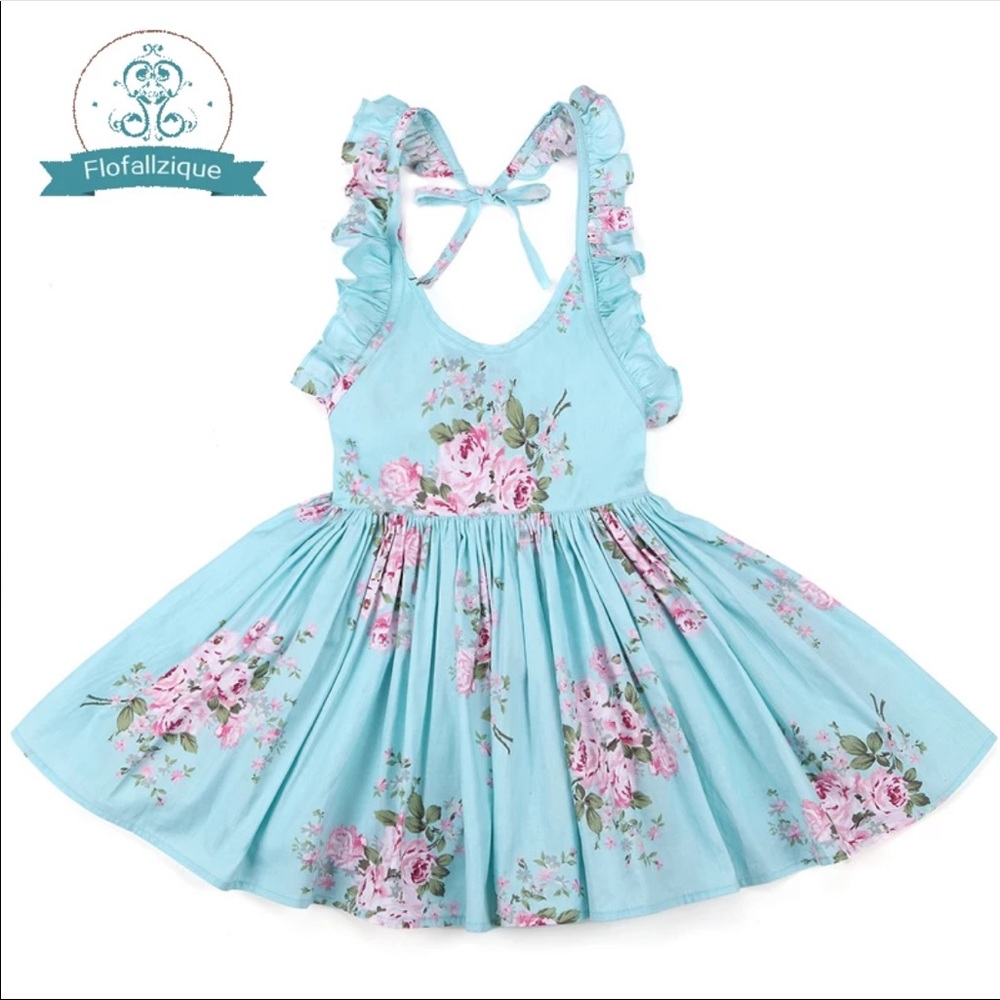 Toddler girl dress - spring dress